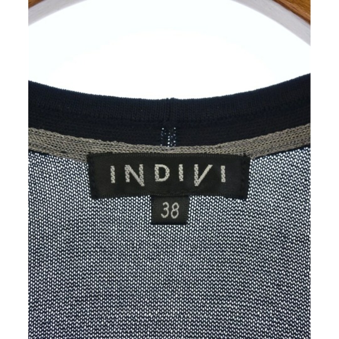 INDIVI(インディヴィ)のINDIVI インディヴィ カーディガン 38(M位) 紺 【古着】【中古】 レディースのトップス(カーディガン)の商品写真