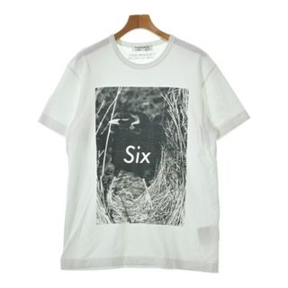 コムデギャルソン(COMME des GARCONS)のCOMME des GARCONS Tシャツ・カットソー XL 白 【古着】【中古】(Tシャツ/カットソー(半袖/袖なし))