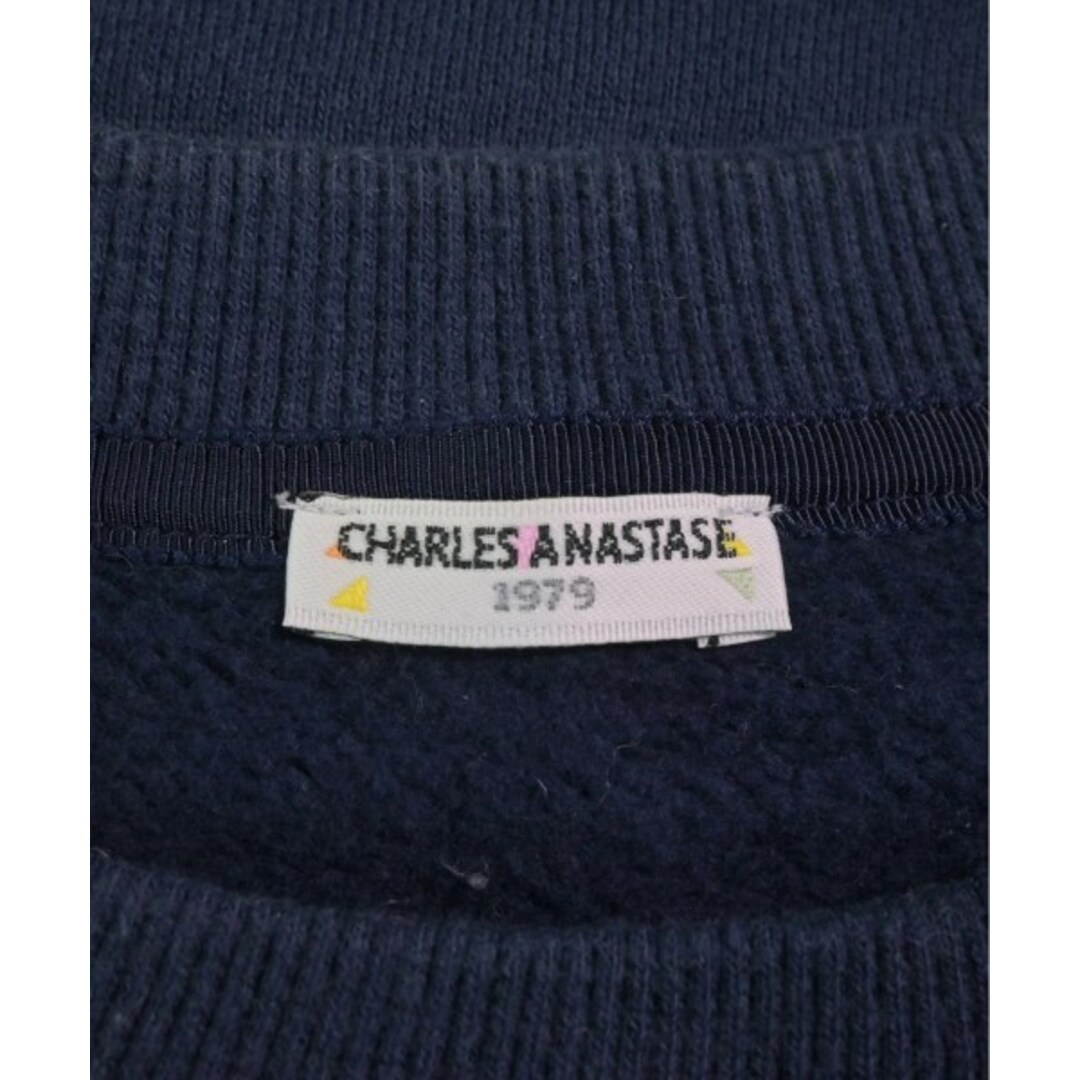 Charles Anastase(シャルルアナスタス)のCharles Anastase シャルルアナスタス スウェット S 紺 【古着】【中古】 レディースのトップス(トレーナー/スウェット)の商品写真