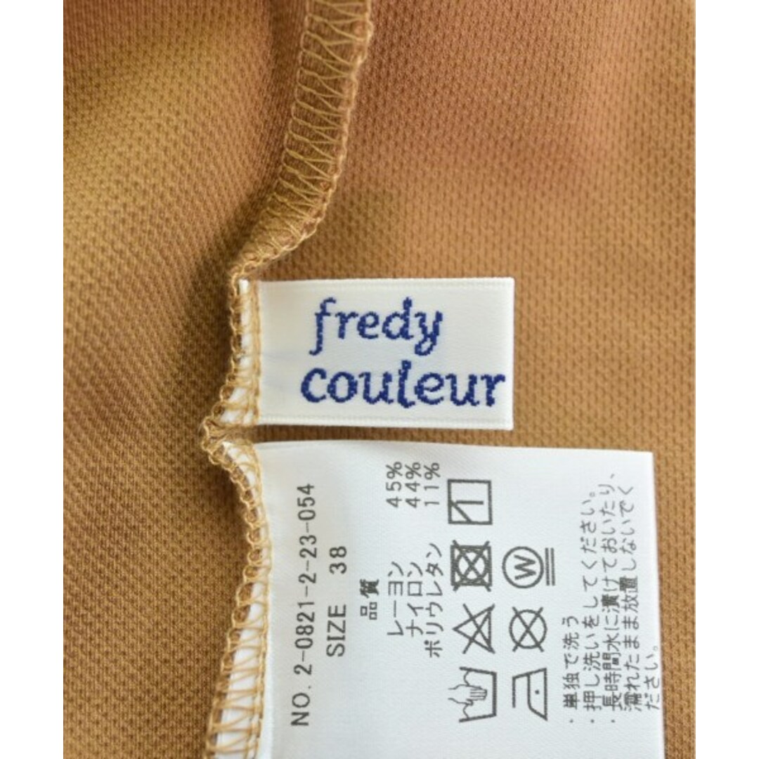 FREDY & GLOSTER(フレディアンドグロスター)のFREDY&GLOSTER Tシャツ・カットソー 38(M位) キャメル 【古着】【中古】 レディースのトップス(カットソー(半袖/袖なし))の商品写真