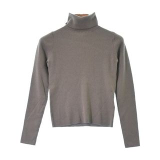 デミルクスビームス(Demi-Luxe BEAMS)のDemi-Luxe BEAMS ニット・セーター -(XS位) ベージュ 【古着】【中古】(ニット/セーター)