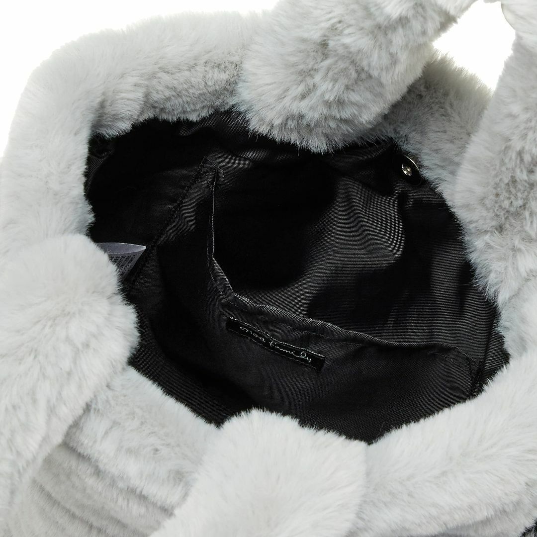 【色: グレー】[ノアファミリー] トートバッグ ネコミミファートートバッグ レ レディースのバッグ(その他)の商品写真