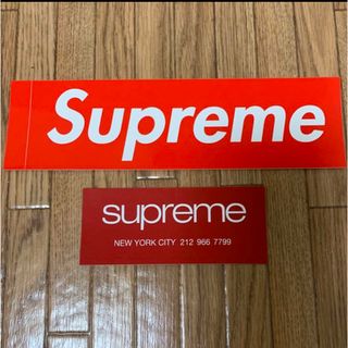 シュプリーム(Supreme)の新品supreme23FWnewyorkステッカー×Boxlogoステッカー(その他)