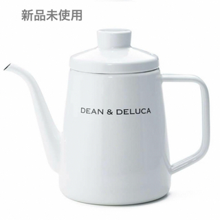 ディーンアンドデルーカ(DEAN & DELUCA)の【DEAN & DELUCA】　ホーローケトル ホワイト 1L(調理道具/製菓道具)
