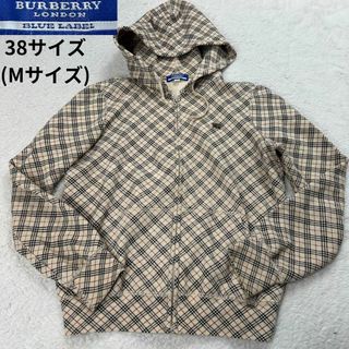 BURBERRY BLUE LABEL - バーバリーブルーレーベル ジップアップ ...