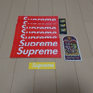 シュプリーム(Supreme)のSupreme ボックスロゴ ステッカー 他3種類 合計10枚(ノベルティグッズ)