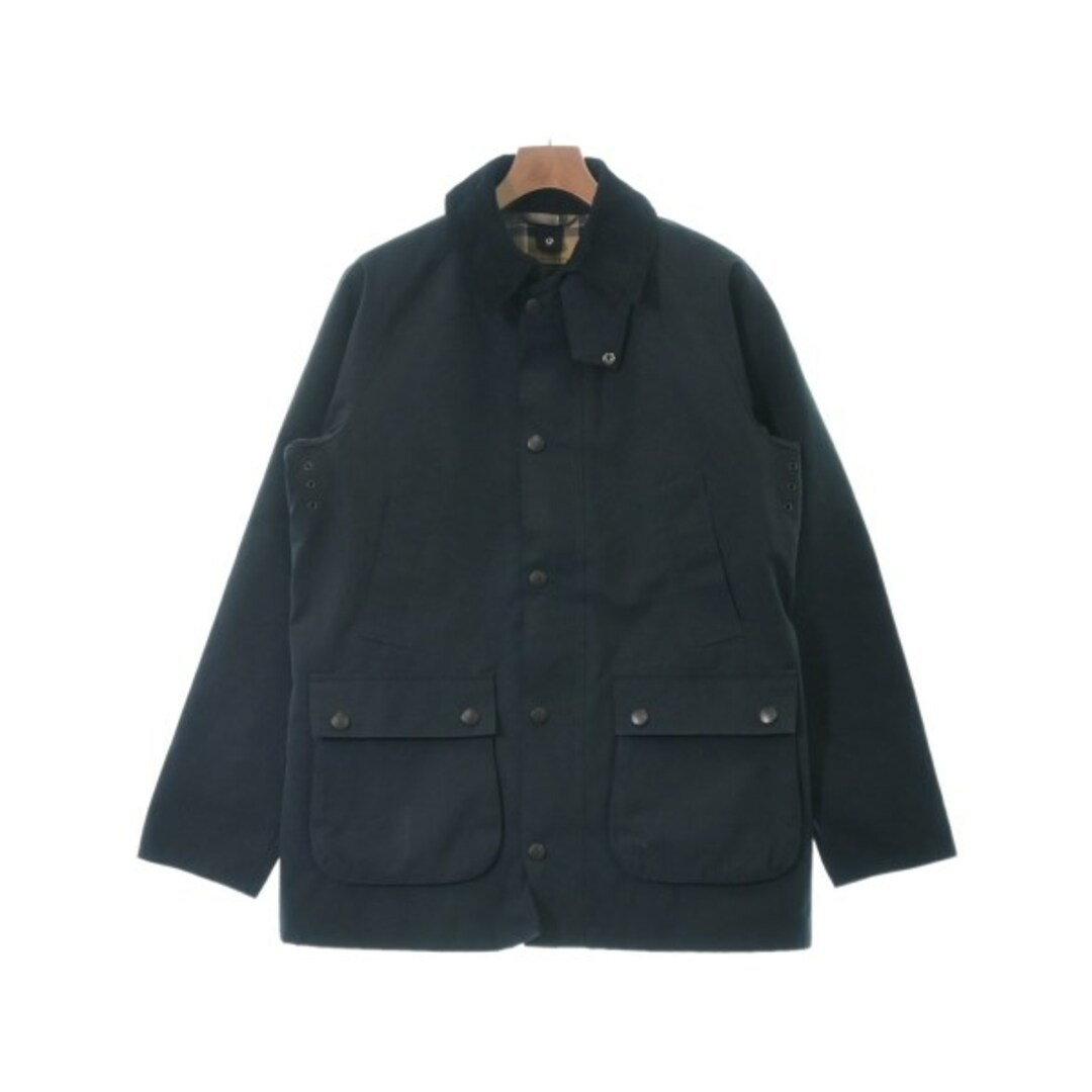 Barbour バブアー ブルゾン（その他） 40(M位) 紺ダブルジップ柄