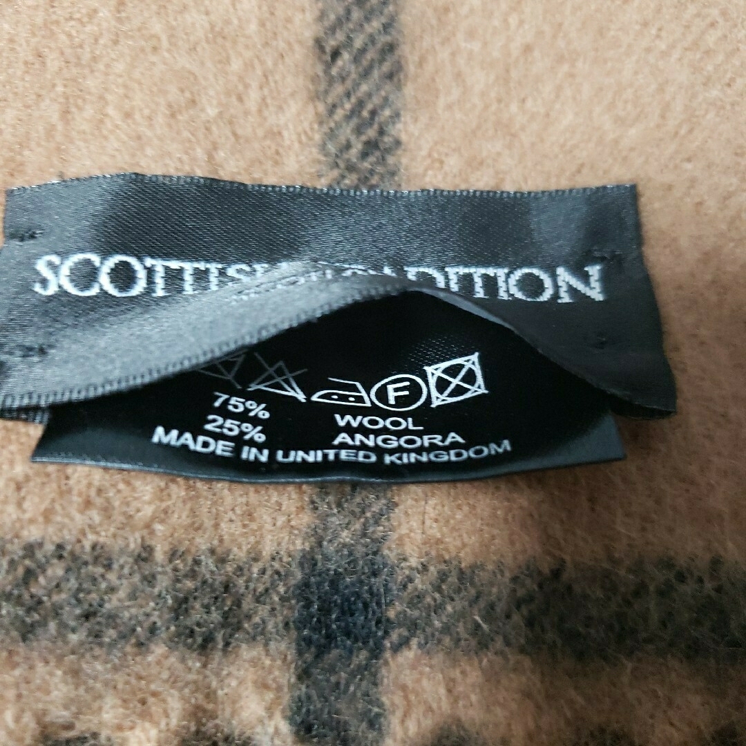 Scotish Tradition(スコティッシュトラディション)のスコティッシュトラディション ウール アンゴラ マフラー ストール レディースのファッション小物(マフラー/ショール)の商品写真