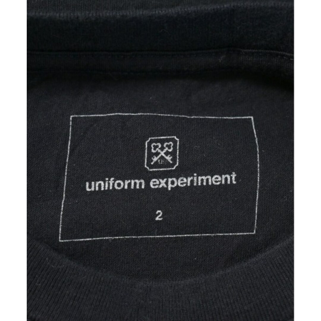 uniform experiment(ユニフォームエクスペリメント)のuniform experiment Tシャツ・カットソー 2(M位) 紺 【古着】【中古】 メンズのトップス(Tシャツ/カットソー(半袖/袖なし))の商品写真