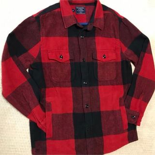 【正規品】アバクロ A&F フランネルジャケット レッドチェック M