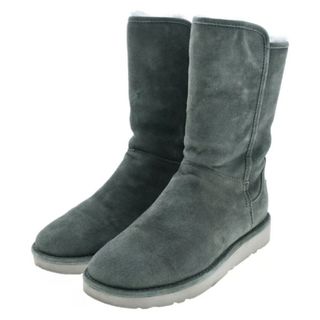 アグオーストラリア(UGG AUSTRALIA)のUGG australia アグオーストラリア ブーツ 22cm グレー 【古着】【中古】(ブーツ)