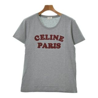 セリーヌ(celine)のCELINE セリーヌ Tシャツ・カットソー S グレー 【古着】【中古】(Tシャツ/カットソー(半袖/袖なし))