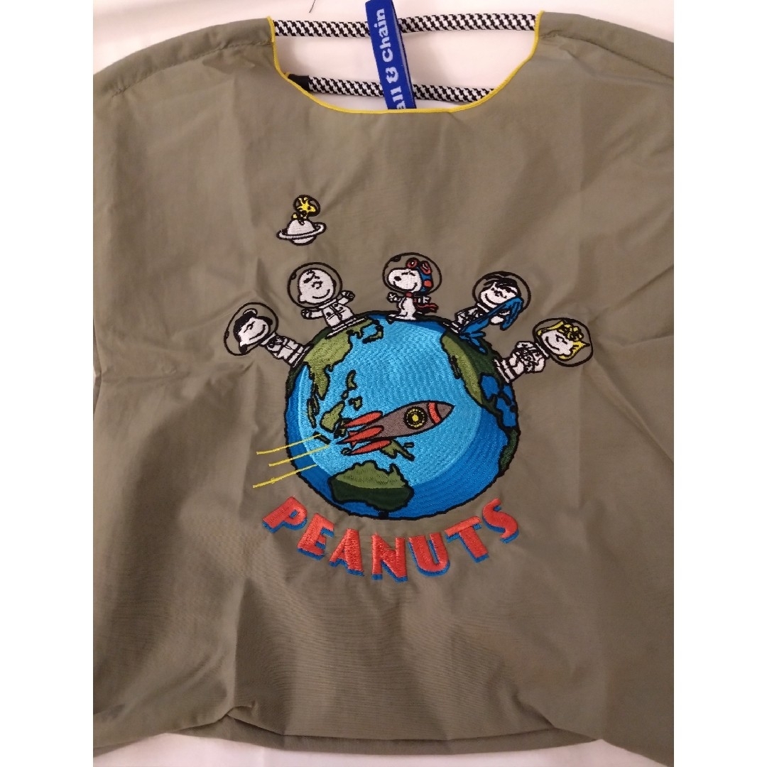 SNOOPY(スヌーピー)の刺繍　エコバッグ　スヌーピー　プラネット レディースのバッグ(エコバッグ)の商品写真