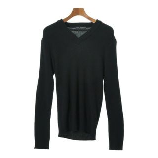 ドルチェアンドガッバーナ(DOLCE&GABBANA)のDOLCE&GABBANA ニット・セーター 50(XL位) 黒 【古着】【中古】(ニット/セーター)