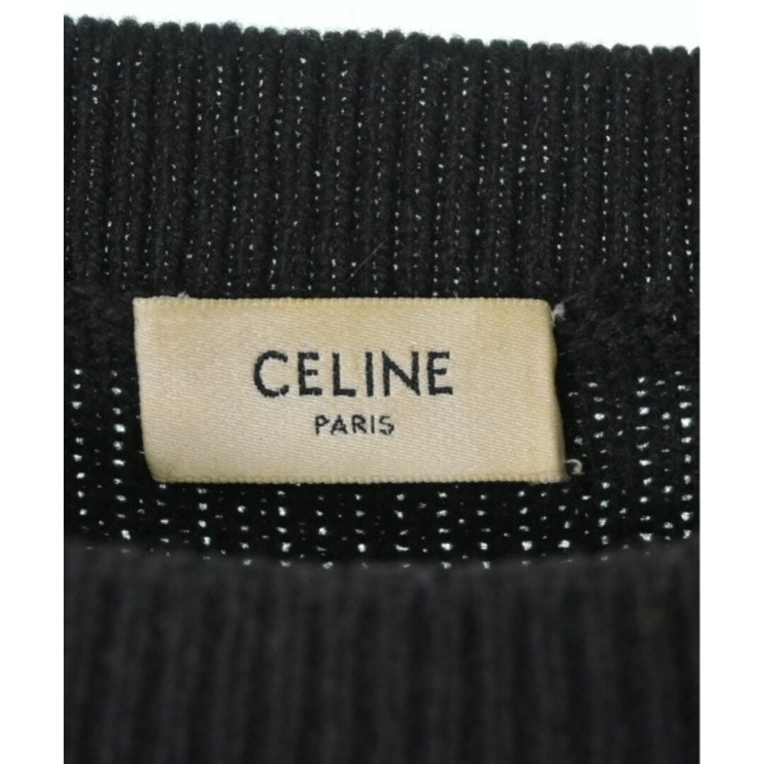 celine(セリーヌ)のCELINE セリーヌ ニット・セーター XS 黒 【古着】【中古】 メンズのトップス(ニット/セーター)の商品写真