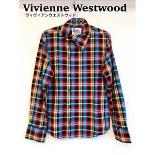 ヴィヴィアンウエストウッド(Vivienne Westwood)のヴィヴィアンウエストウッド　長袖シャツ　総柄　日本製(シャツ)