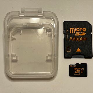 マイクロSDカード 64GB クラス10 UHS-I microSDXCカード(その他)