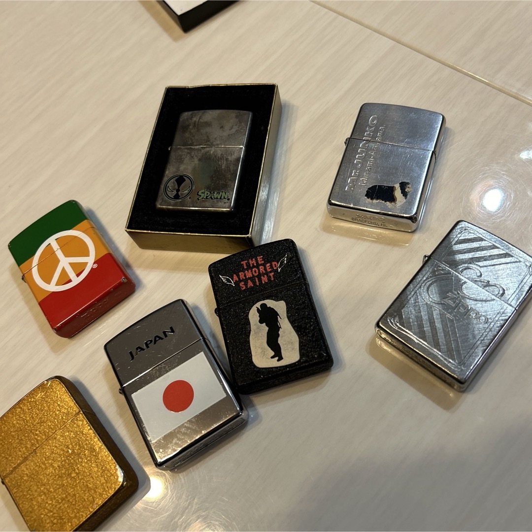 ZIPPO - zippo まとめ売りセット 7個の通販 by 三姉妹のパパ、ママ's ...