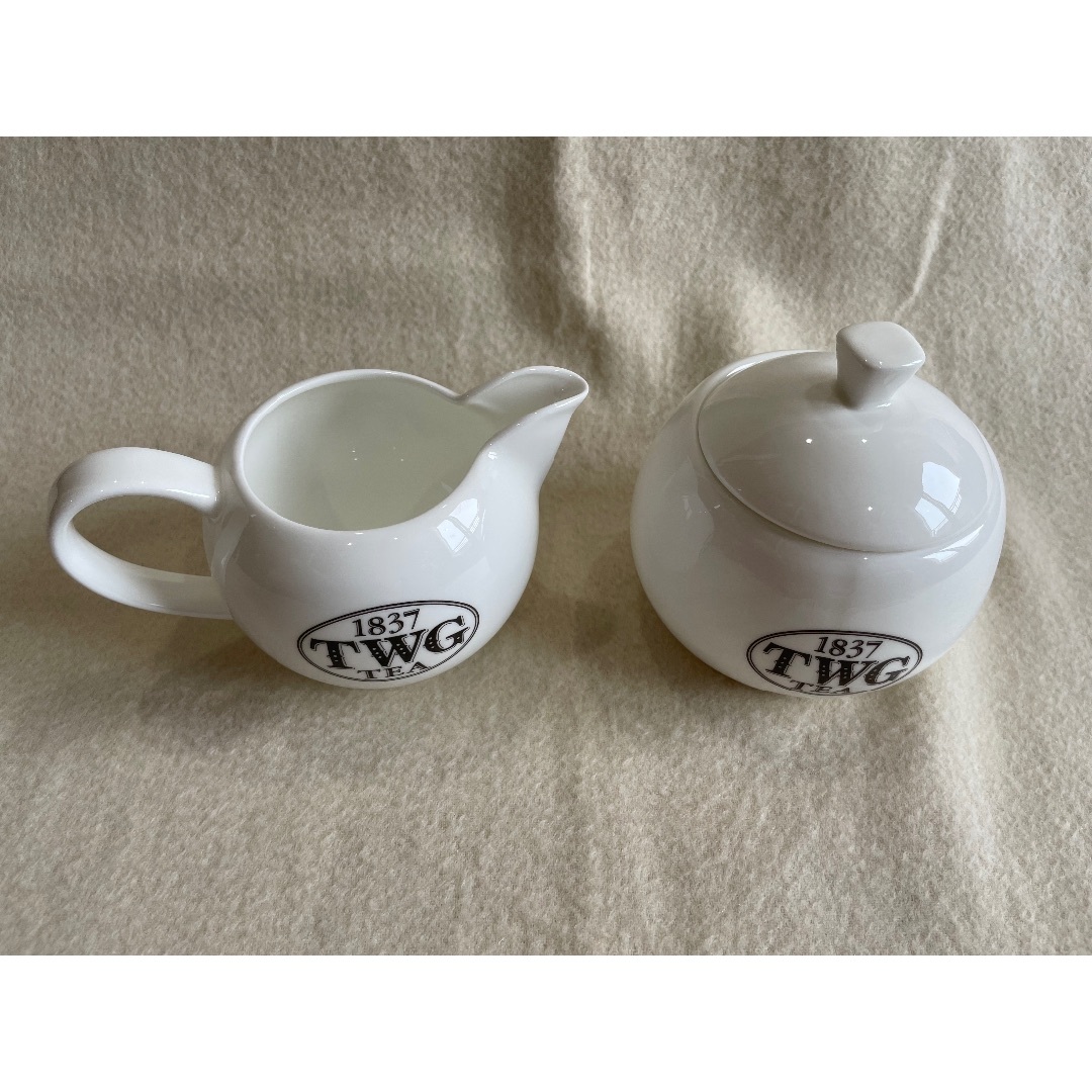 TWG ミルクピッチャー&シュガーポットの通販 by ローズ's shop TWG ミルクピッチャー&シュガーポットの通販 by ローズ's shop