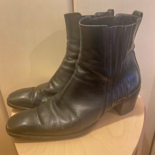 イヴサンローラン(Yves Saint Laurent)のYVES SAINT LAURENT RIVE GAUCHE レザーブーツ(ブーツ)