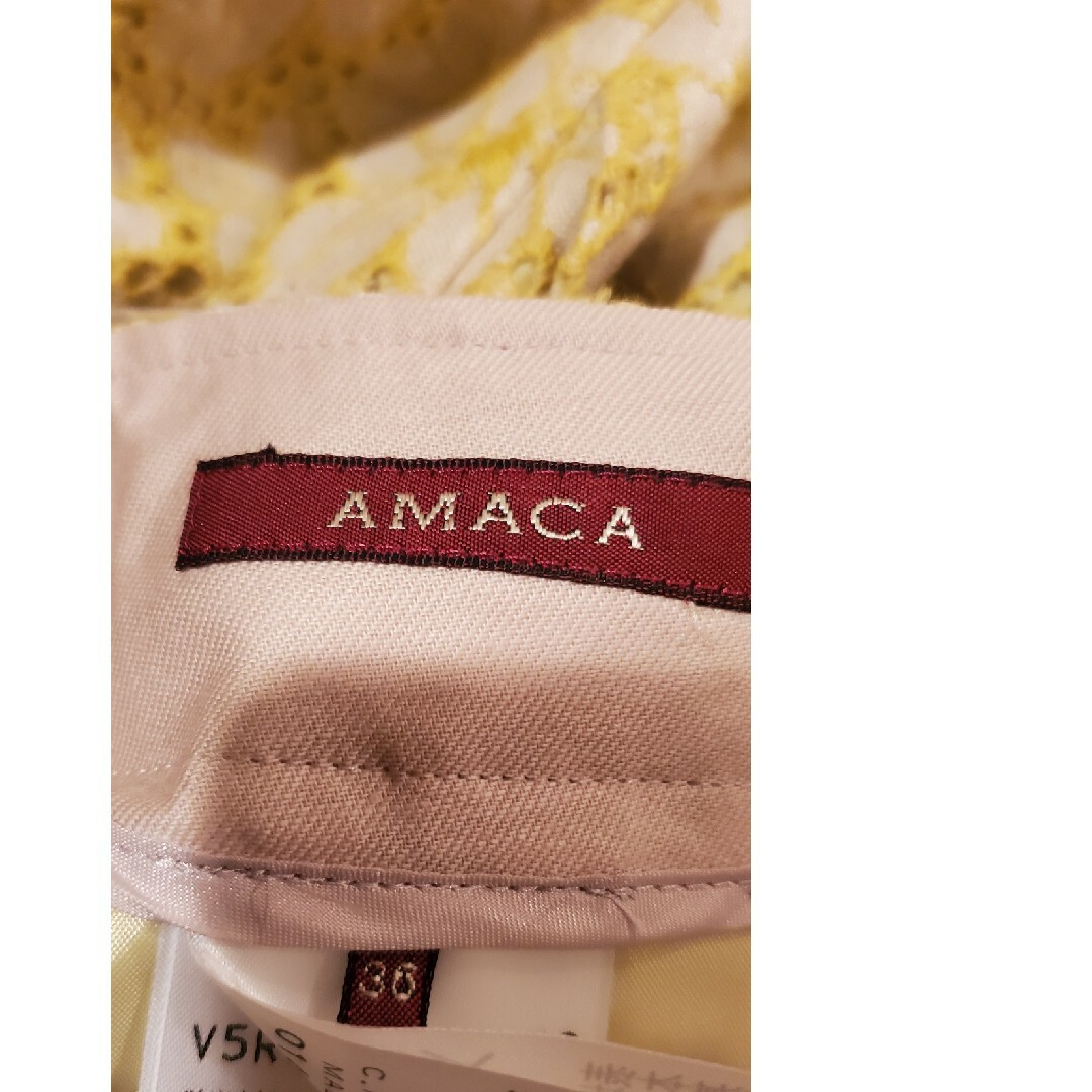 AMACA(アマカ)の麻100ショートパンツ レディースのパンツ(ショートパンツ)の商品写真