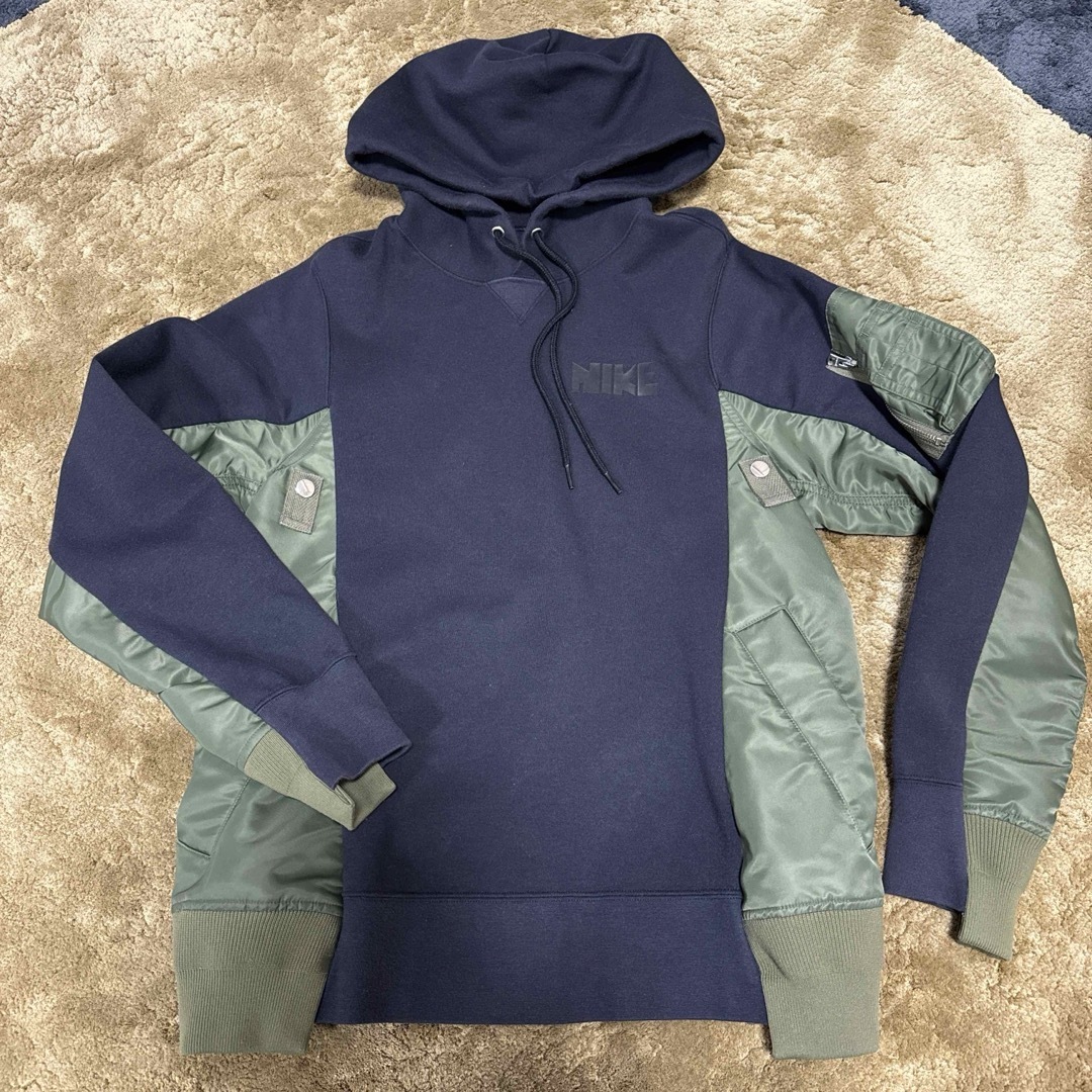 sacai × NIKE NRG HOODY プルオーバー スウェットパーカ