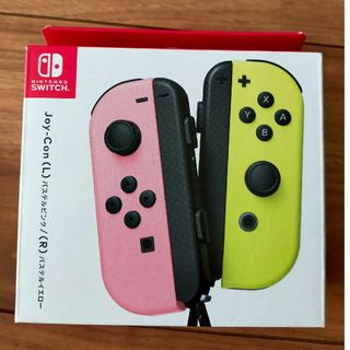 ニンテンドースイッチ(Nintendo Switch)のSwitch　ジョイコン　パステルピンク/パステルイエロー　新品未使用(その他)