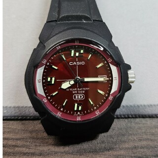 カシオ(CASIO)のCASIO STANDARD MENS カシオ スタンダード 腕時計 時計 ブラ(腕時計(アナログ))