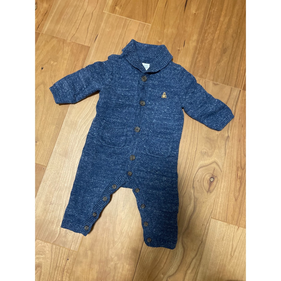 GAP(ギャップ)のbabyGAP ニット カバーオール キッズ/ベビー/マタニティのベビー服(~85cm)(カバーオール)の商品写真