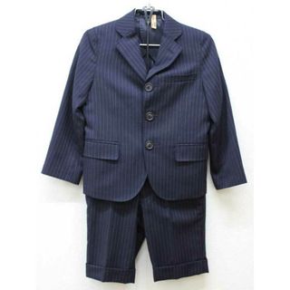 シップス(SHIPS)の【新入荷!】▽シップス/SHIPS kids▽110/100cm スーツ 紺×白 フォーマル 入園式 卒園式 入学式 結婚式 発表会 七五三 謝恩会 冠婚葬祭【中古】子供服 キッズ kids 男の子 fml 121042(その他)