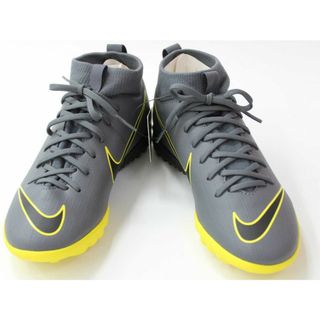 ナイキ(NIKE)の【新入荷!】新品 未使用品◇ナイキ/NIKE◇20cm フットサル/サッカーシューズ/靴 グレー×黄 サッカー教室 部活 練習 レッスン 子供 キッズ kids 男の子 春夏秋冬 shoes 121042(シューズ)