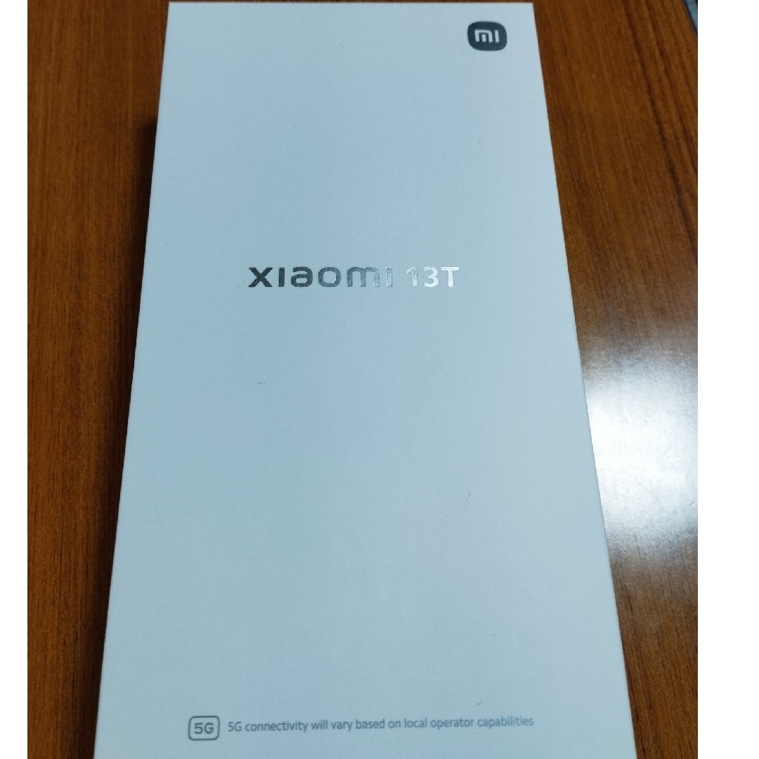 xiaomi 13t メドウグリーン【新品・未使用】メドウグリーン容量