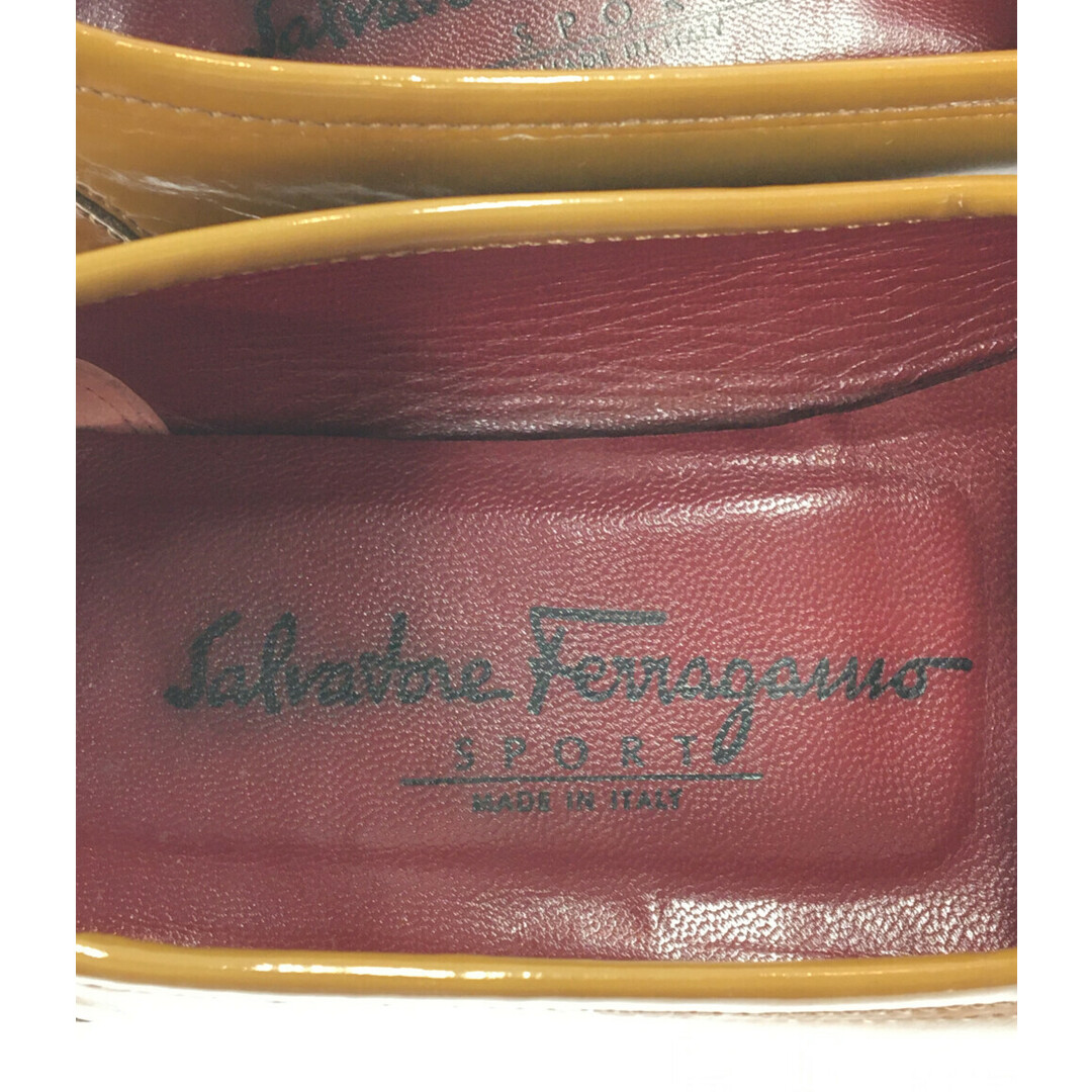 Salvatore Ferragamo(サルヴァトーレフェラガモ)のサルバトーレフェラガモ ドライビングシューズ レディース 6 1/2 レディースの靴/シューズ(ローファー/革靴)の商品写真