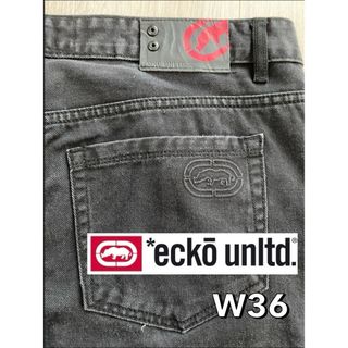 ECKO UNLTD -  ecko unltd ストレート ワイド デニム オーバーサイズ ビッグ 