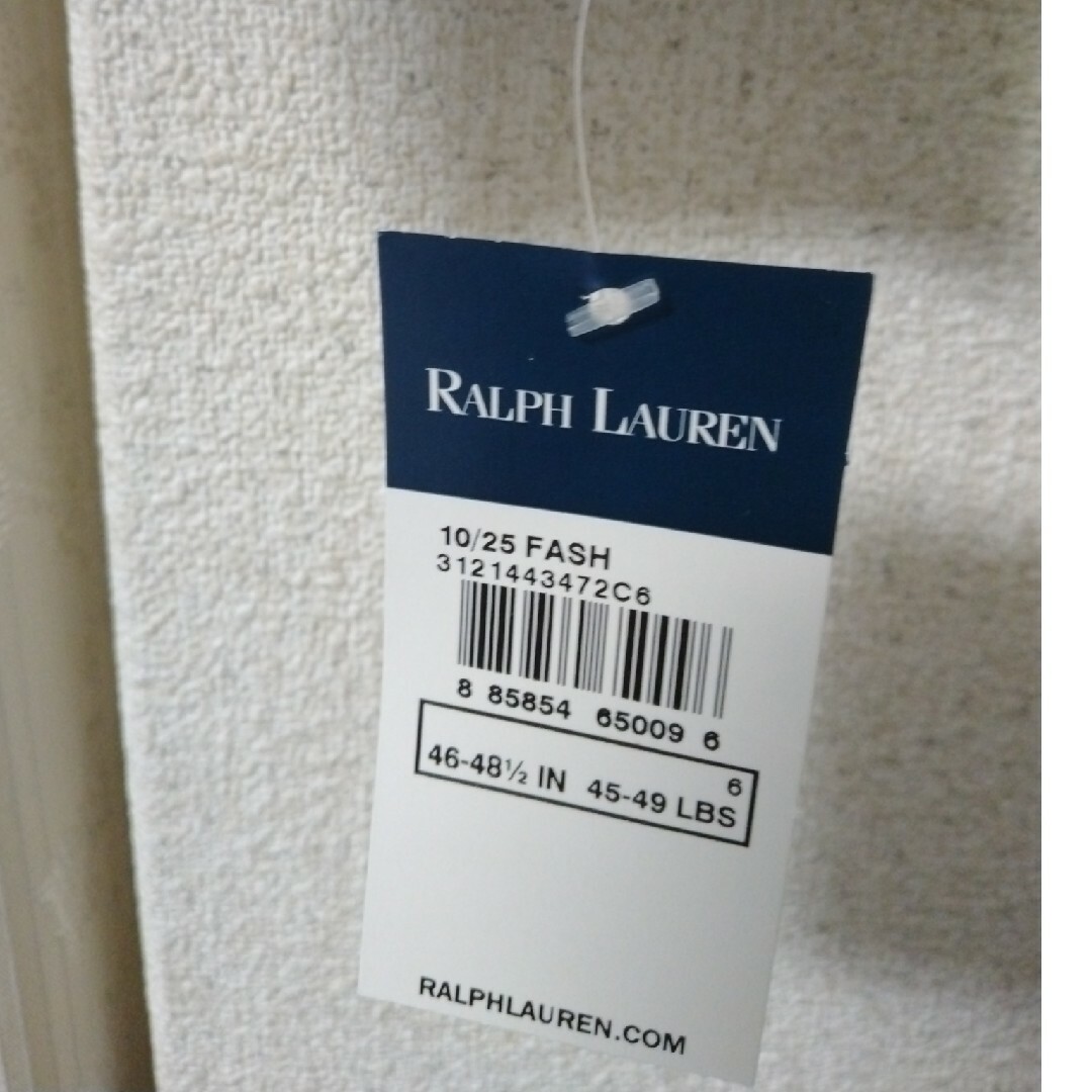 Ralph Lauren(ラルフローレン)の新品ラルフローレンチュニックワンピースサイズ6 6才赤チェック柄 キッズ/ベビー/マタニティのキッズ服女の子用(90cm~)(ワンピース)の商品写真