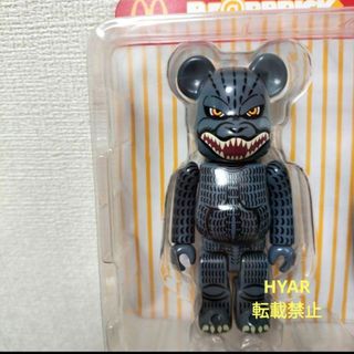 ベアブリック(BE@RBRICK)のゴジラVSマクドナルド  BE@RBRICK 単品 ゴジラ 当選品 映画 劇場版(キャラクターグッズ)