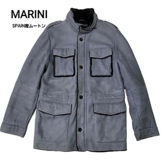 マリーニ(MARINI)の【極上の品質】スペイン産 マリーニ MARINI ムートンコート M65(レザージャケット)