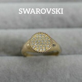 スワロフスキー(SWAROVSKI)の【匿名配送】SWAROVSKI スワロフスキー 指輪 10.5号 ゴールド(リング(指輪))