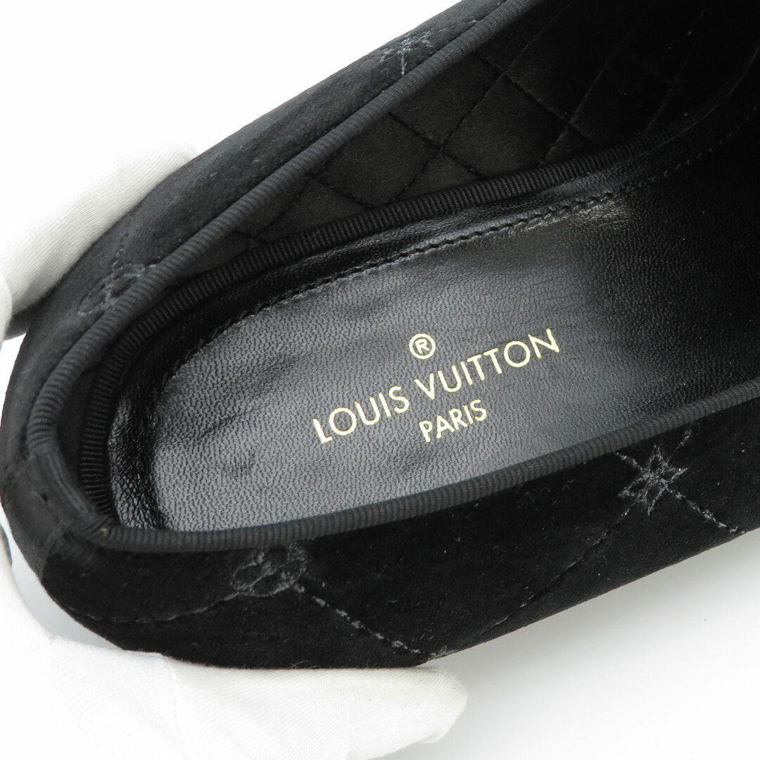 LOUIS VUITTON(ルイヴィトン)のルイヴィトン オートゥイユ ライン ローファー モノグラム メンズ ブラック LOUIS VUITTON 【中古】 【アパレル・小物】 メンズの靴/シューズ(その他)の商品写真