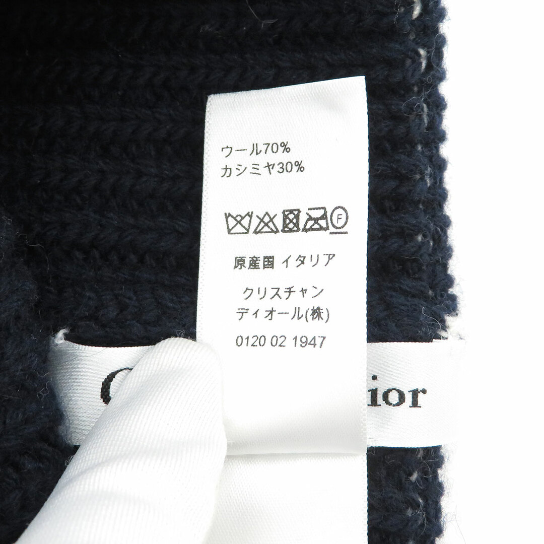 Dior(ディオール)のディオール ロゴ ニットキャップ 31NOE714IXGH ユニセックス ネイビー Dior 【中古】 【アパレル・小物】 メンズの帽子(ニット帽/ビーニー)の商品写真