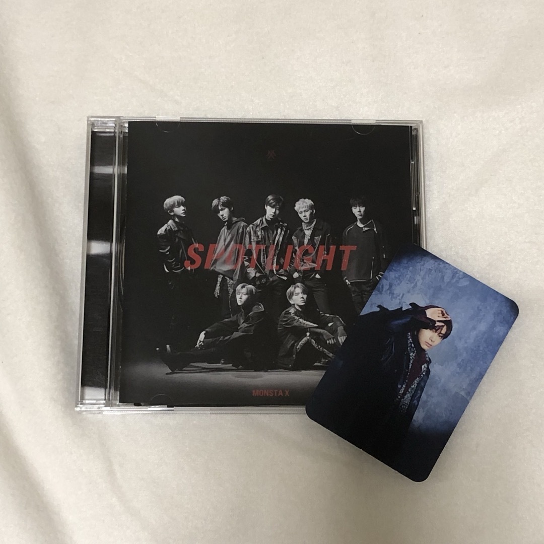 monsta x(モンスタエックス)のMonstax SPOTLIGHT 通常版 ヒョンウォン トレカ 付き エンタメ/ホビーのCD(K-POP/アジア)の商品写真