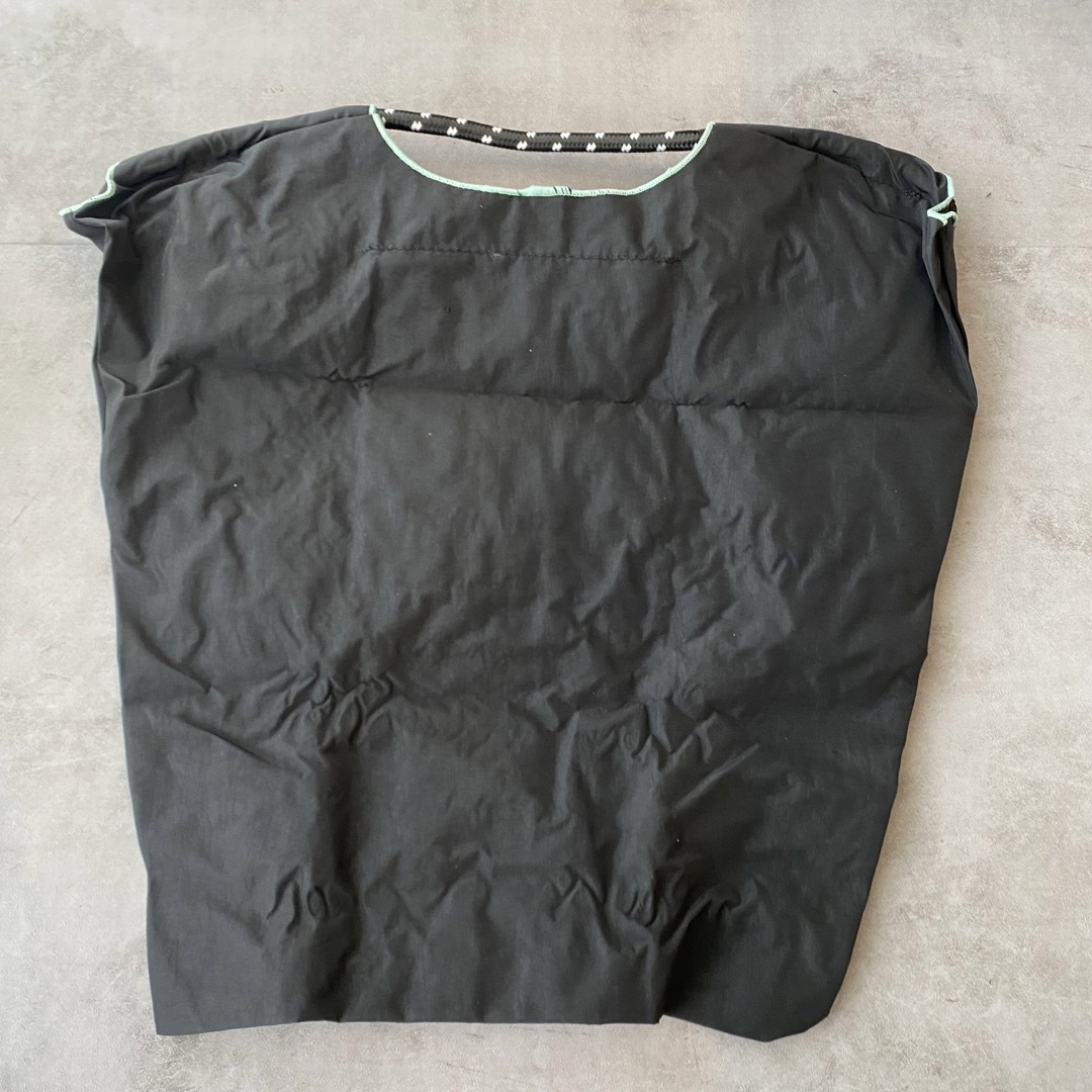 [新品] ボールアンドチェーン　花柄エコバッグ　Mサイズ　BLACK ブラック レディースのバッグ(エコバッグ)の商品写真