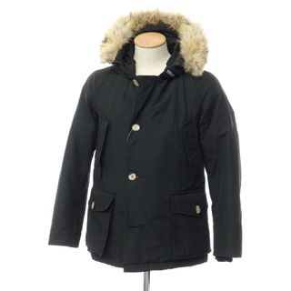 ウールリッチ(WOOLRICH)の【中古】ウールリッチ WOOLRICH コットンナイロン ダウンコート ブラック系【サイズXS】【メンズ】(ダウンジャケット)