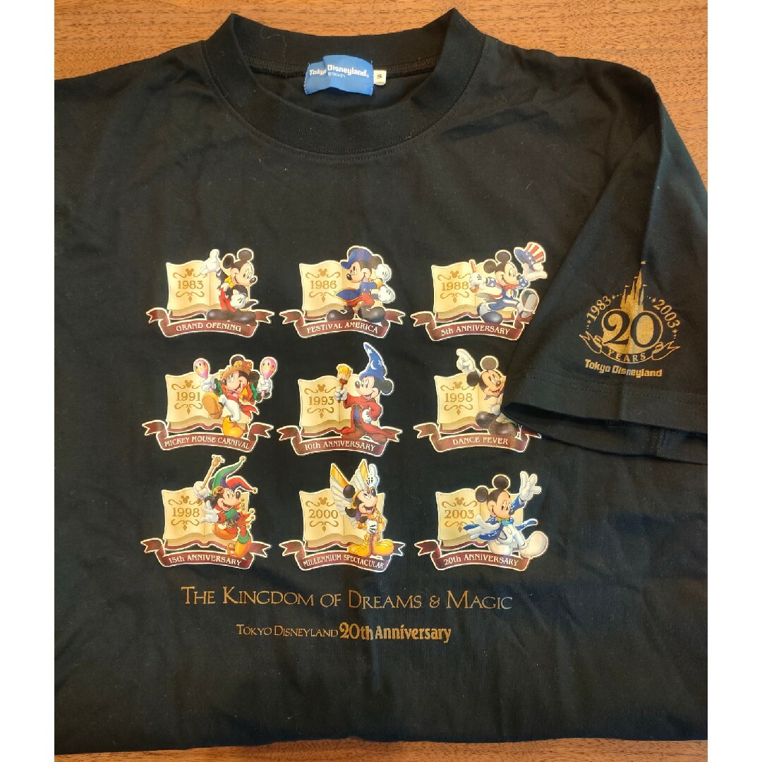 Disney(ディズニー)の最終値下！レア★ディズニーランド/記念Tシャツ/2003 レディースのトップス(Tシャツ(半袖/袖なし))の商品写真