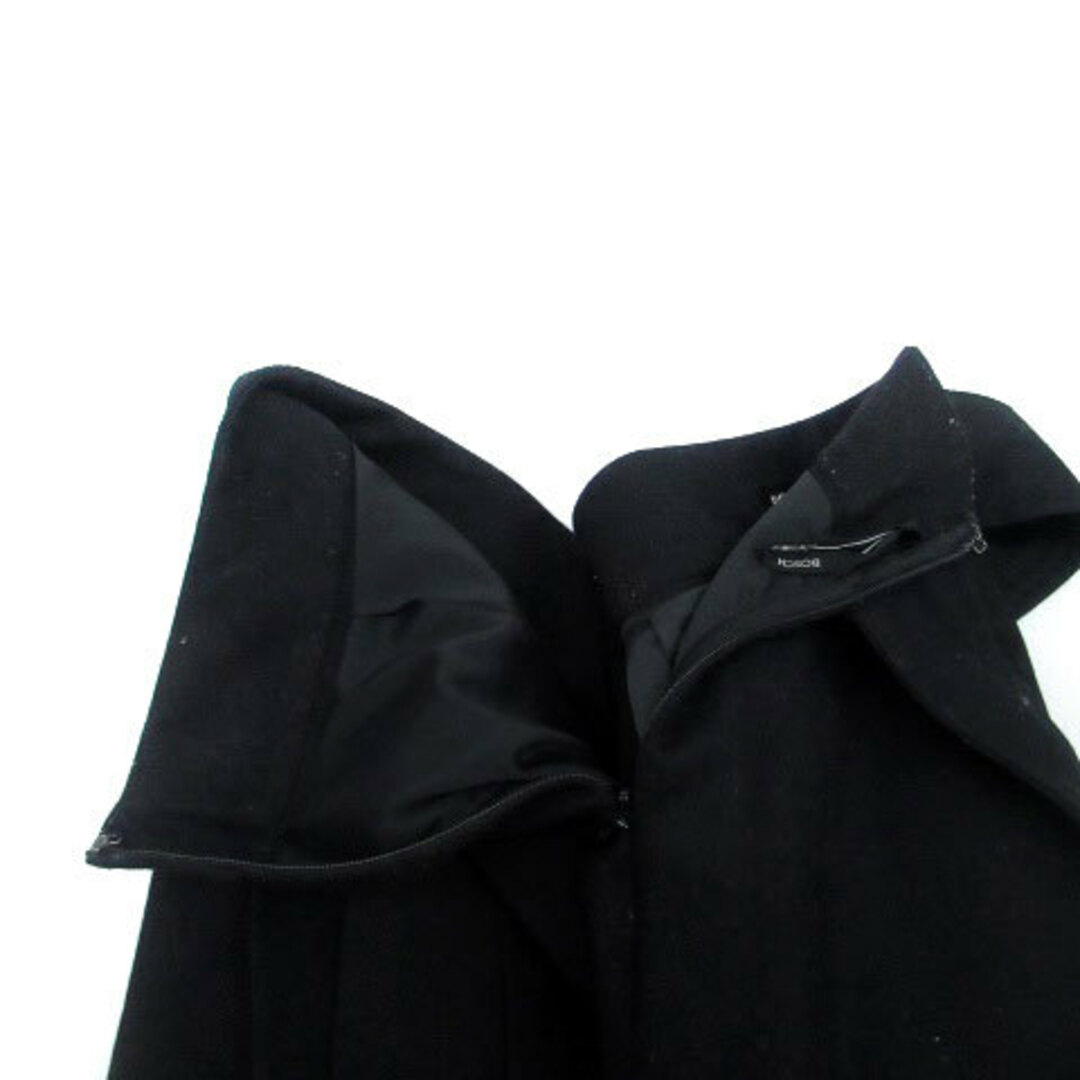 BOSCH(ボッシュ)のボッシュ フレアスカート ひざ丈 ベルト付き ウール 38 黒 ブラック レディースのスカート(ひざ丈スカート)の商品写真