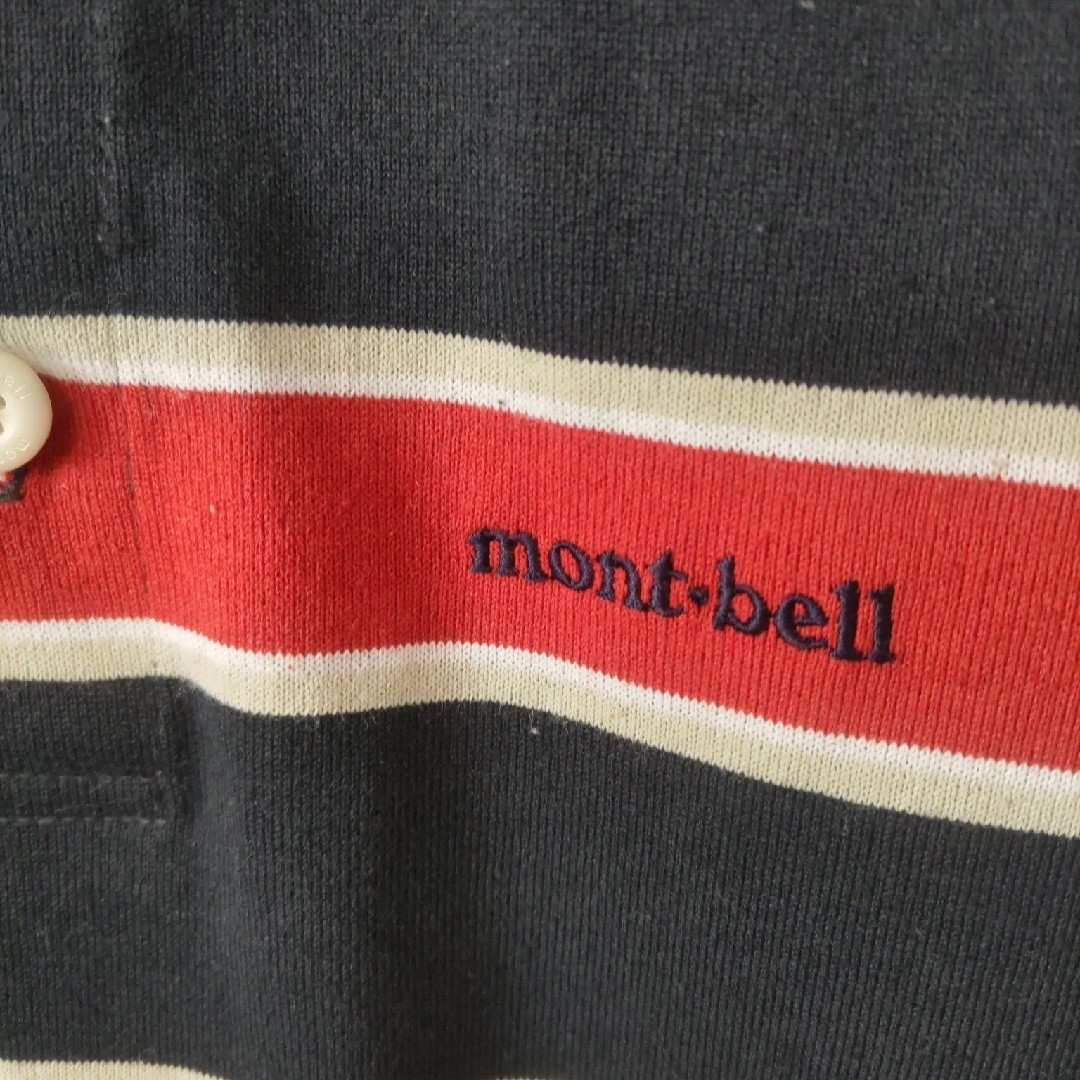 mont bell(モンベル)のモンベル　ラガーシャツ キッズ/ベビー/マタニティのキッズ服男の子用(90cm~)(Tシャツ/カットソー)の商品写真