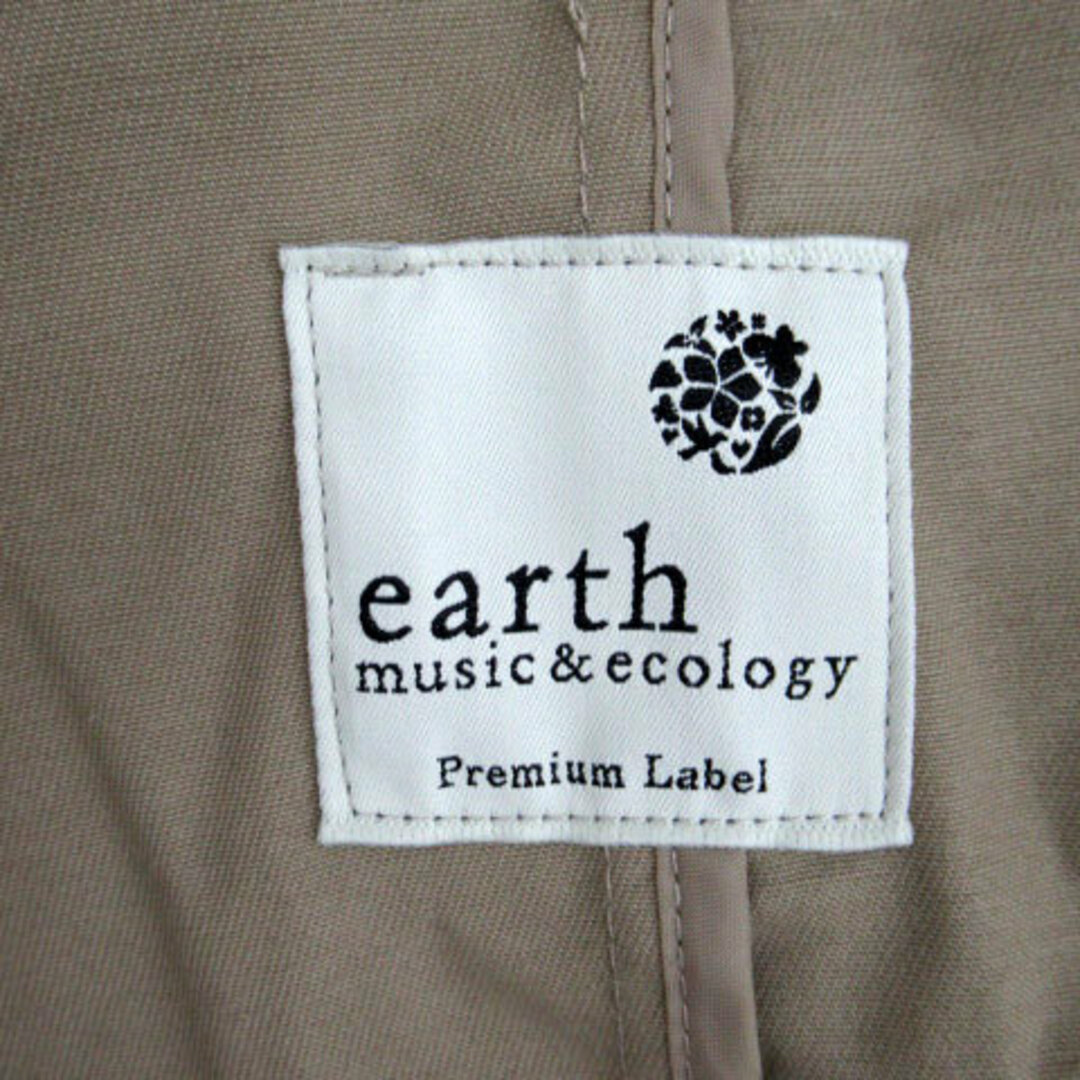 earth music & ecology(アースミュージックアンドエコロジー)のアースミュージック&エコロジー ステンカラーコート 2WAY F ベージュ レディースのジャケット/アウター(その他)の商品写真