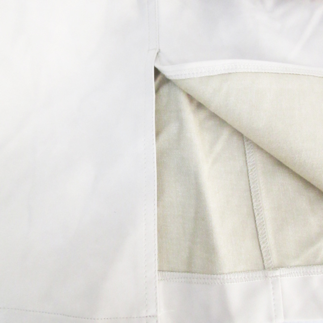 mystic(ミスティック)のミスティック フェイクレザースカート タイトスカート ロング丈 F アイボリー レディースのスカート(ロングスカート)の商品写真