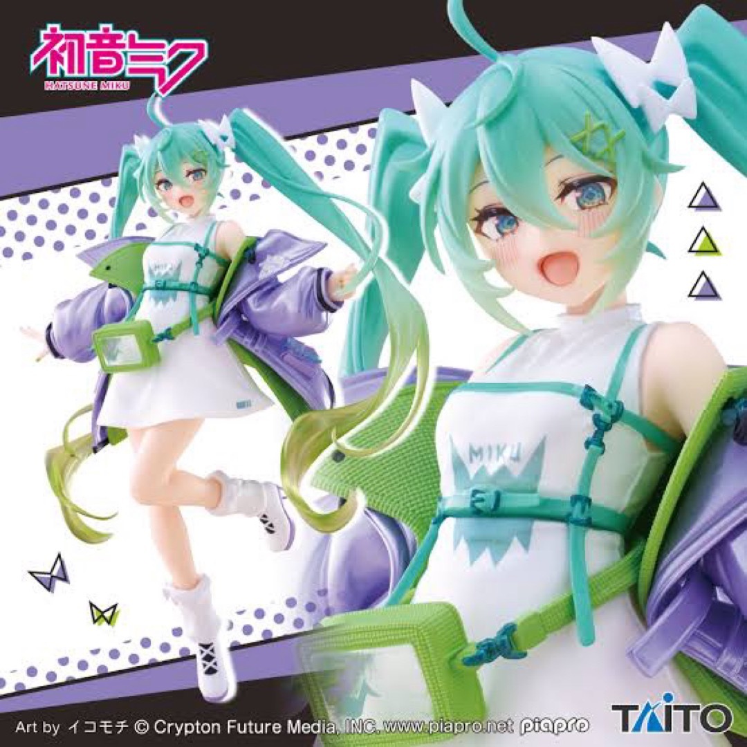 TAITO(タイトー)の初音ミクシリーズ Fashion フィギュア Sporty ハンドメイドのおもちゃ(フィギュア)の商品写真