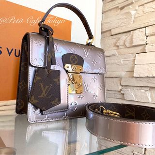 ヴィトン(LOUIS VUITTON) ヴェルニ バッグ（シルバー/銀色系）の通販